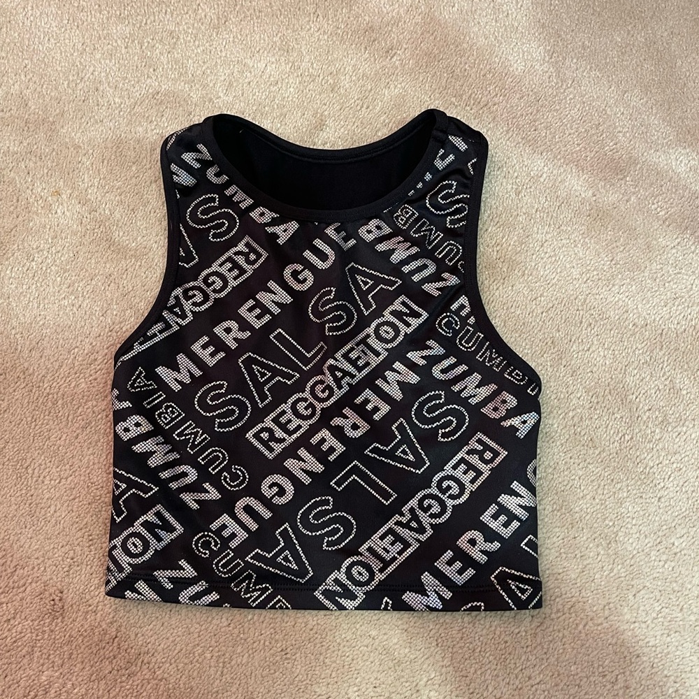Zumba Crop Top tank